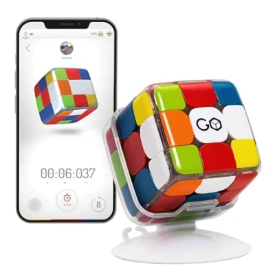 Image de GoCube Edge, Le Cube Bluetooth électronique connecté de Vitesse magnétique 3x3 primé Intelligent interactif activé par Application Casse tête STEM Gratuite