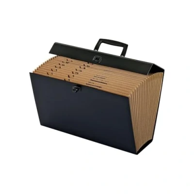 Image de Globe Weis/Pendaflex Weis 19 Pocket File Express Case (11170) (Colors May Vary),Assorted Colors