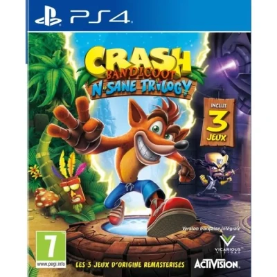 Image de Crash Bandicoot N.Sane Trilogy Livre d’occasion Correct