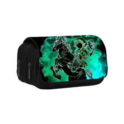 Image de 1 Trousse à Crayons Tears of The Kingdom Grande capacité Motif Dessin animé, Style 6,