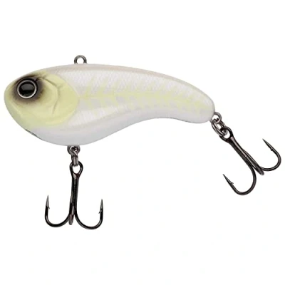 Image de Berkley Flatt Shad Leurre dur Polyvalent pour la Pêche des Carnassiers en Eau Douce Cible les Brochets, Sandres, Perches, Chevesnes et Truite