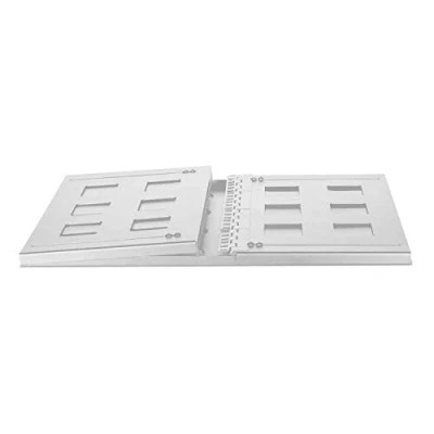 Image de LOGILINK W08B40G SUPPORT MURAL 19&#039;&#039; 8 U, GRIS CLAIR