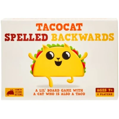 Image de Tacocat Spelled Backwards by Exploding Kittens Card Games for Adults Teens &amp; Kids Fun Family