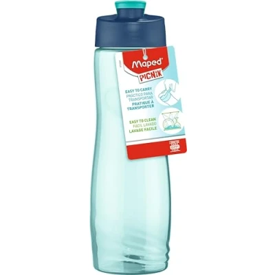 Image de Maped Picnik Gourde Origins 750ml Poignée Compacte Goulot Simple et Pratique Sans BPA Facile à Nettoyer Bleu