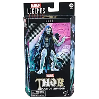 Image de Hasbro Marvel Legends Series Thor Comics Gorr Figurine D&#039;Action 15,2 Cm Jouet à Collectionner 2 Accessoires, F3424, Multicolore Exclusivité sur Amazon