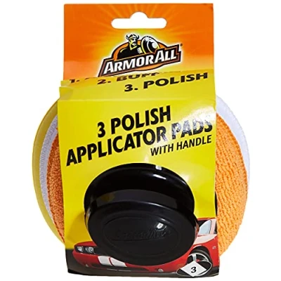 Image de Armor All Lot de 3 tampons Polissage avec poignée GAA40015EN