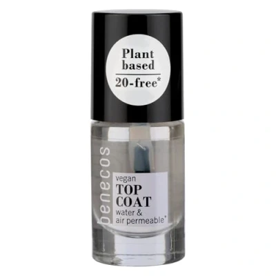 Image de benecos natural beauty Happy Nail Polish Top Coat 8Free Perméable à l&#039;Eau 5 ml Cristal