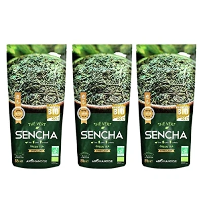 Image de Thé vert bio japonais Sencha 255 g