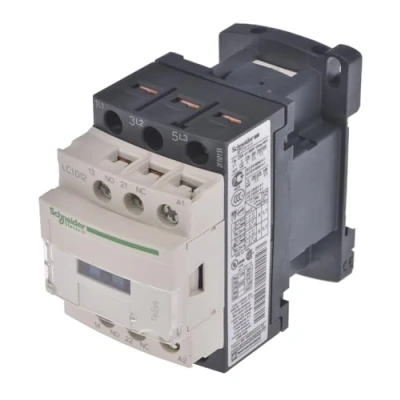 Image de Schneider Electric LC1D12E7 contacteur TeSys LC1 D, 3P, 12 A, 440VAC 3, bobine 48 VCA, 50/60 Hz