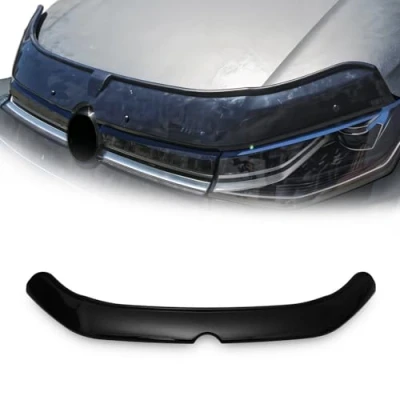 Image de Déflecteur de Capot Compatible avec VW Caddy 2021 2023 en Acrylique Noir