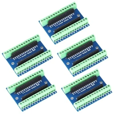 Image de GERUI Lot de 5 adaptateurs terminal Nano V3 Module IO V1.O Carte d&#039;extension simple avec bornes à vis