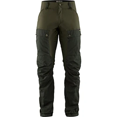 Image de Fjallraven Homme Keb Trousers M Reg Pants, Deep Forest laurel Green, 40 EU