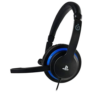 Image de Bigben Interactive PS4OFCOMMUNICATOR Casque audio Monophonique Bandeau Noir, Bleu Casques (Console de jeu/PC/jeux, Monophonique, Bandeau, Bleu, Avec fil &amp;sans fil, 1,2 m)