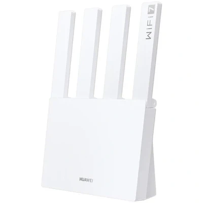 Image de Huawei WiFi BE3, Routeur bi Bande Wi FI 7 BE3600, Vitesses Ultra Rapides, Port Ethernet 2,5G, EasySetting, Diagnostic visuel, Contrôles parentaux, HomeSec