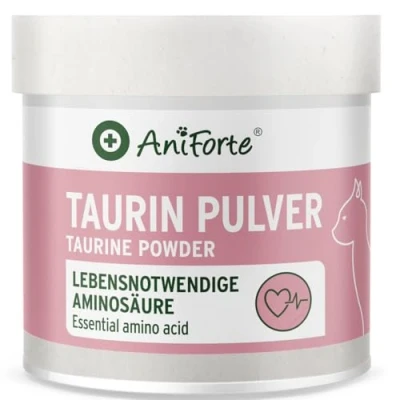Image de AniForte Taurine pour chats 100 g maintenir la rétine, le système immunitaire et métabolisme, maintien de fonction cardiaque cardiovasculaire