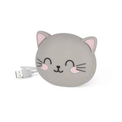 Image de Legami Chargeur Portable, My Super Power, Batterie Rechargeable, câble USB Type C Inclus, Banque d&#039;énergie 13 x 5,5 cm, Kitty