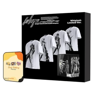 Image de Whiplash aespa Album [Random Limited ver.]+Pre Order Benefits+BolsVos K POP Inspired Freebies (5th Mini Album)