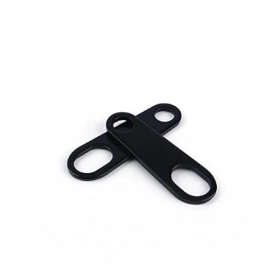 Image de Support de Clignotants Moto, Keenso Montage Fixation Relocalisation Lumière d&#039;Indicateur Universel Noir gauche et droite