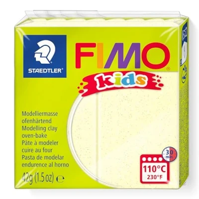 Image de Staedtler Fimo kids Pain Pâte à Modeler 42 g Jaune Nacré
