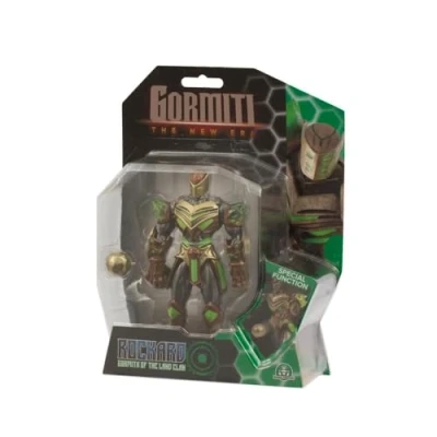 Image de Gormiti, Figurine articulée 15 cm, Gormiti avec Fonction d&#039;attaque, Modèle Terre Rockard, pour Les Enfants à partir de 4 Ans, GRV222, Multicouleur
