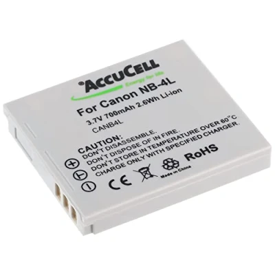 Image de AccuCell batterie adapté pour Canon NB 4L