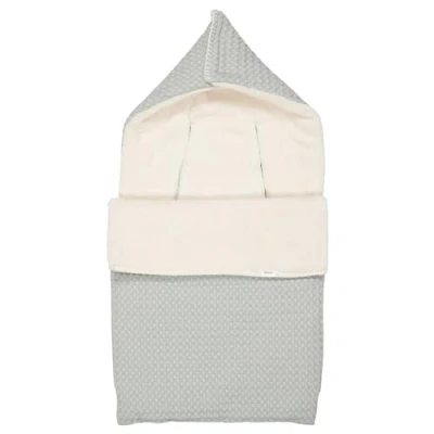 Image de Koeka Chancelière Bébé Pour Siège Auto D&#039;hiver Avec Capuche Oslo Coton Lavable Blue Taille Unique
