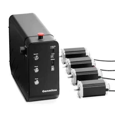 Image de Genmitsu DM542 Driver CNC Control Controller Box with 4PCS Nema 23 112mm Stepper Motors, Upgrade Kit for PROVerXL 4030 V1 Router Fraiseuse Machine de Gravure