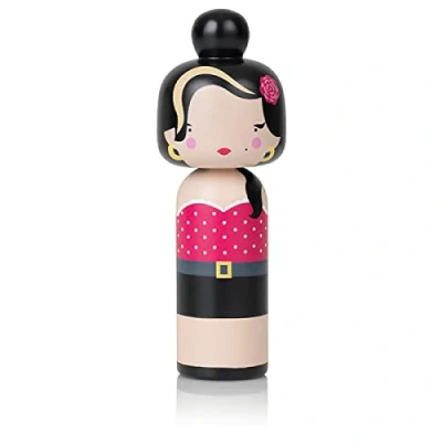 Image de Lucie Kaas Sketch Inc. SI01AM Amy Figurine en Bois schima Peint à la Main 16,5 cm Multicolore