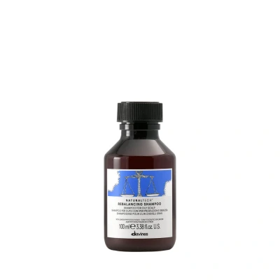 Image de Davines Shampoing Natural Tech Rebalancing Shampoo 100 ml Pour cheveux gras