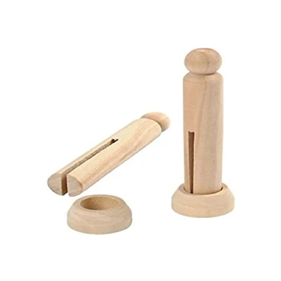 Image de Pinces à linges l&#039;ancienne en bois. réf 56460