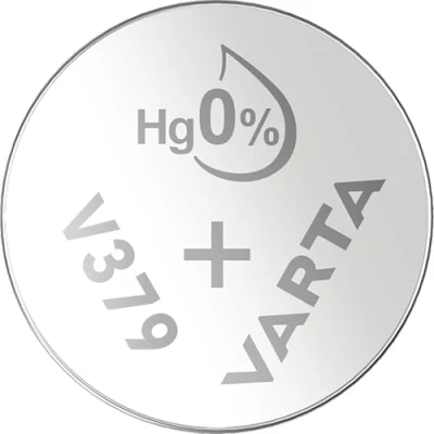 Image de Wentronic SR521 SW/SR63 SW/V379 Varta 1BL piles non rechargeables (Button/coin, SR63, Oxyde d&#039;argent, 5,8 x 2,15 mm, Argent), 1 Unité
