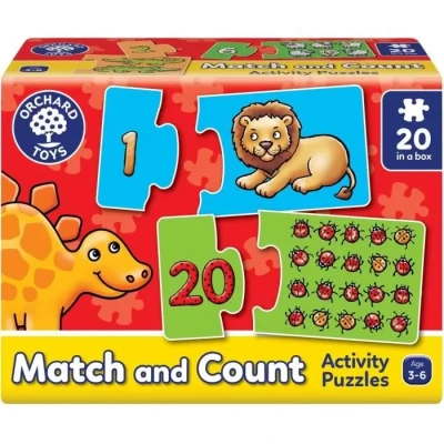 Image de Puzzle astucieux ORCHARD Faire correspondre et compter