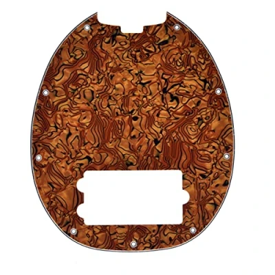 Image de Dopro Pickguard pour basse Musicman Classic 4 cordes StingRay Bass modèles Tiger Stripe