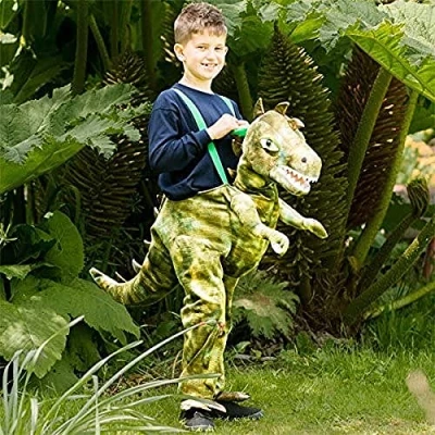 Image de Amscan Dos de Dinosaure Déguisements, Boys, Rdi3, Multicolore, 3 4 Ans