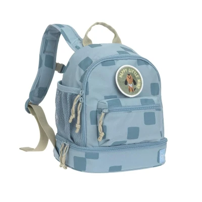 Image de Lässig Sac à dos pour enfant avec sangle de poitrine chambre d&#039;enfant 6,5 l À partir 3 ans Bleu