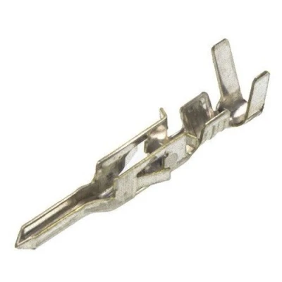 Image de Molex Mini Fit Jr 5558 Lot de 100 broches mâles à sertir Part # 39 00 0040, également idéal pour les connecteurs d&#039;alimentation PCI E, EPS, ATX
