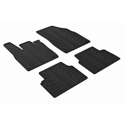 Image de VAICO V10 9269 Ensemble de tapis sol Caoutchouc avant et arrière