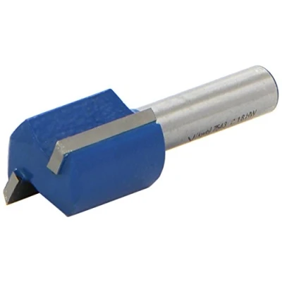 Image de kwb Fraises à rainurer HSS Ø 18 mm, mises rapportées en métal dur, avec queue de serrage précise et géométrie coupe optimisée pour un fraisage exact
