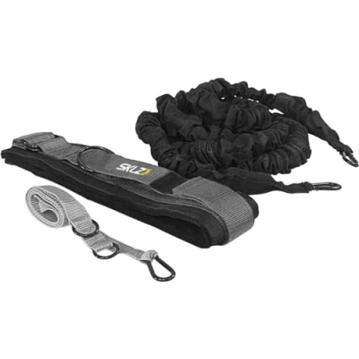Image de SKLZ Recoil 360, Ceinture de Resistance, Accessoire Résistance, rotative à 360 degrés, Noir, 8ft to 20ft / 244cm 609cm