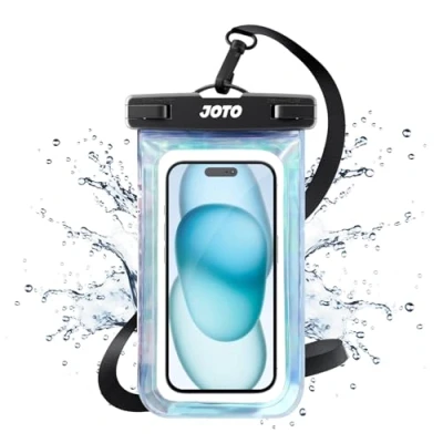 Image de JOTO Pochettes Étanches iPhone 15/14/13/12/11 Mini Plus Pro Max XS XR X SE, Samsung A14, A23, A33, Xiaomi Redmi Note 11S/10S/10 Pro, Certifiée par IPX8 Housse Étanche Téléphone Jusqu&#039;à 7 Pouces