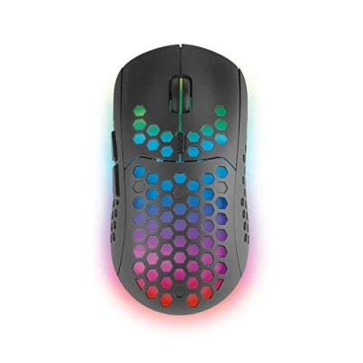 Image de MARSGAMING MMW3, Souris Gaming sans Fil, RGB Flow, Ultralégère 79g, 3200DPI, Noir