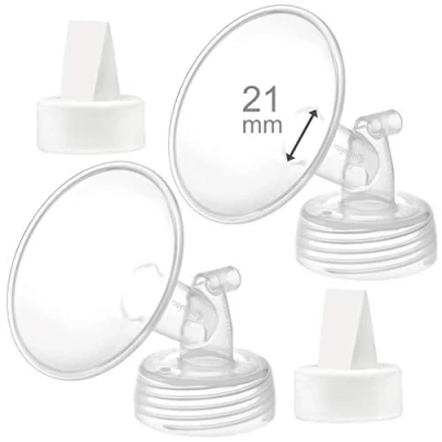 Image de Maymom Bride et valve à bec de canard compatible avec les spectres S1, S2, 9 Plus, pièces pompe spectre non d&#039;origine (brides 21 mm)