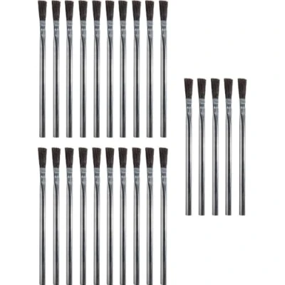 Image de Weller WLACCFB 02 Paquet De 25 Brosses A Flux Soudage Pour Les Circuits Electroniques Et Autres