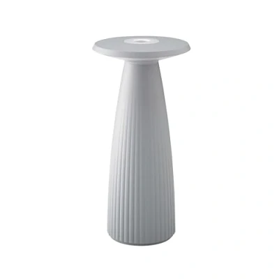 Image de SIGOR Nuindie Lampe de table LED à intensité variable pour l&#039;intérieur et l&#039;extérieur, IP54, étanche aux éclaboussures, hauteur 38 cm, rechargeable avec USB C, autonomie 12 h, noir nuit, 4545001