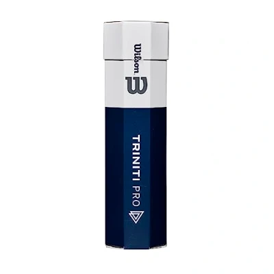 Image de Wilson Balles de Tennis Triniti Pro, Jaune, 1 x 4