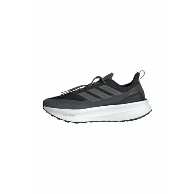 Image de adidas Performance Ultraboost 5 Chaussures de running, Homme, Taille: 40 2/3, Core black iron metallic lucid red Tissu / matière synthétique