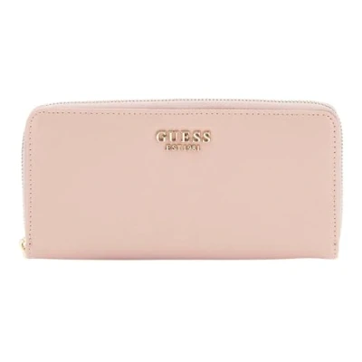 Image de GUESS Porte monnaie Rose pour femme Laurel SLG Zip Around Wallet 294003