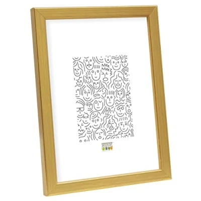 Image de Deknudt Frames S41JA1 24.0X30.0 Cadre Photo Bois Fin Or 24 x 30 cm