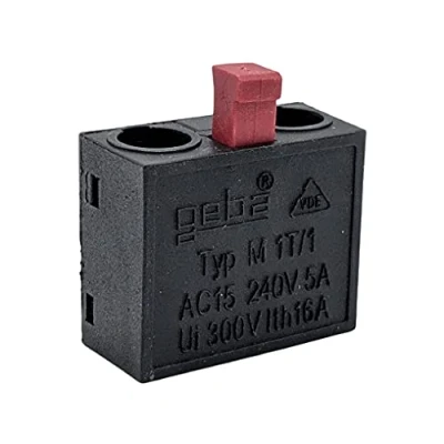 Image de Geba M 1T/1 Micro interrupteur à clé Rouge