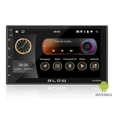 Image de BLOW AVH 9930 78 320# Autoradio multimédia 7 2 DIN 4x50